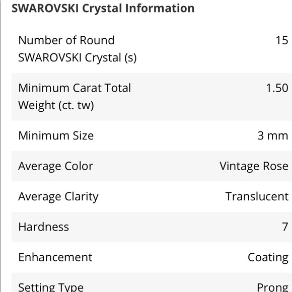 Vintage rose Swarovski bolo bracelet - Picture 7 of 8